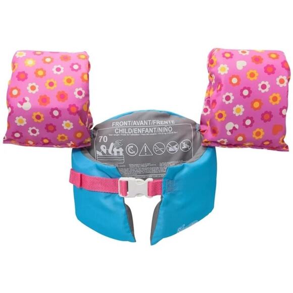 SwimWays Disney Minnie Mouse Swim Trainer Life Jacket Kids 33-55 lbs NEW - Picture 3 of 16